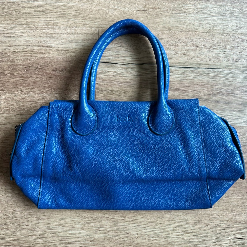 Beck Bag Montero-Royal Blue - Medium Italian leather handbag new never worn